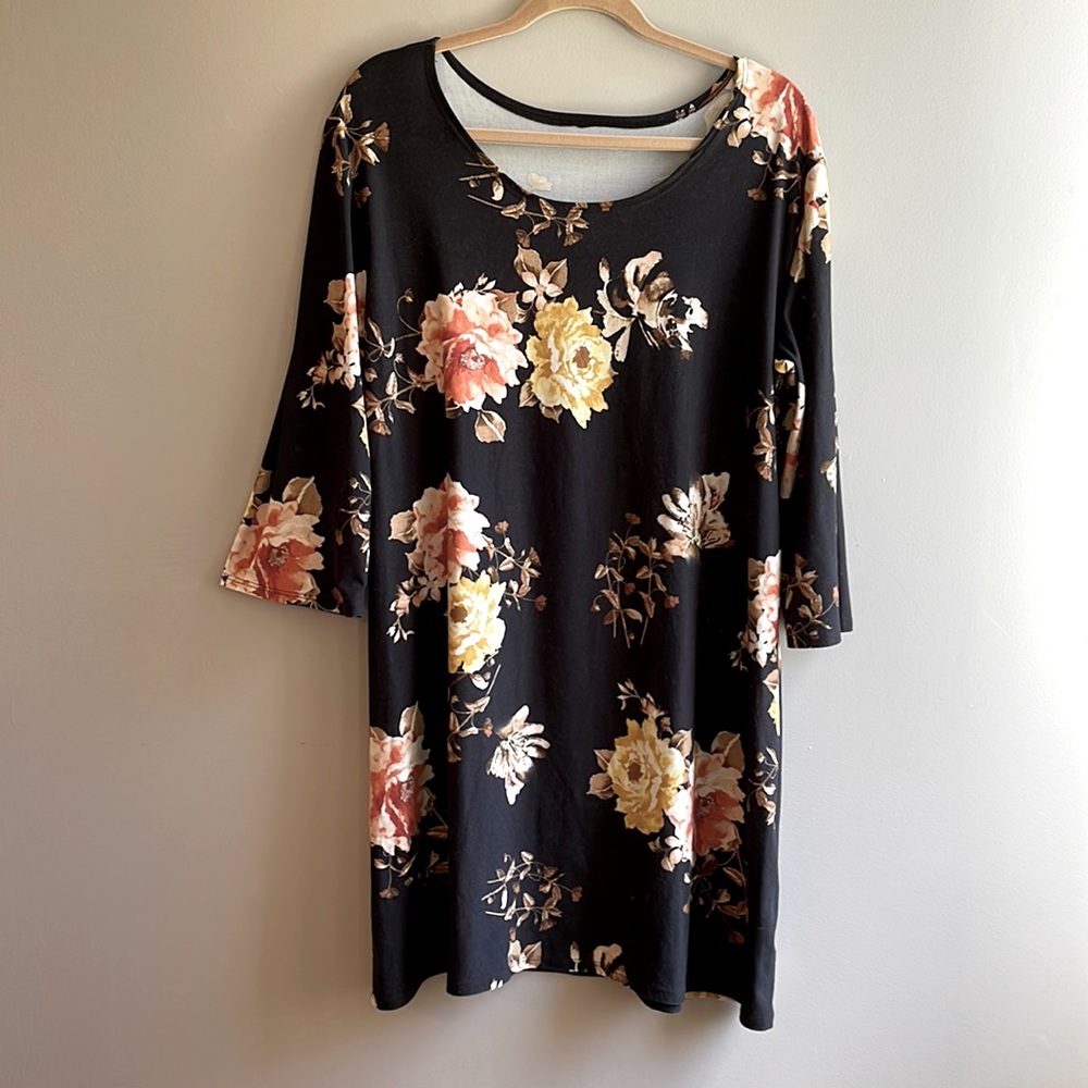 Floral Brushed Cotton Dress